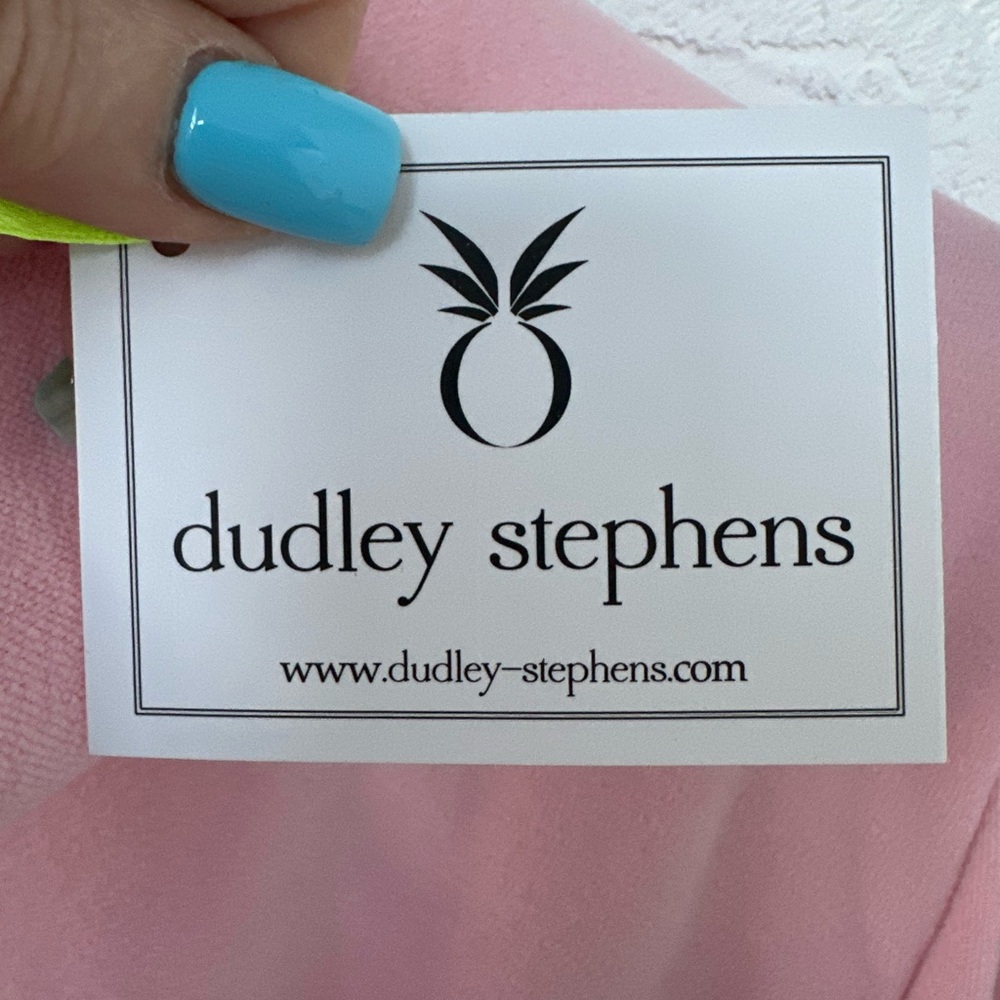Dudley Stephens Turtleneck Palmer Puff Sleeve Terry Fleece Pink XL (14-16) NWT - Picture 6 of 9